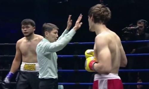 Видео нокаута тяжеловеса из Казахстана в дебюте на профи-ринге