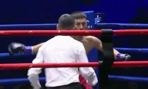 Видео зверского избиения и нокаута непобежденного казахстанского боксера