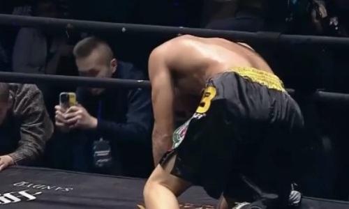 Видео нокаута Жанкоша Турарова в бою за титул чемпиона IBO