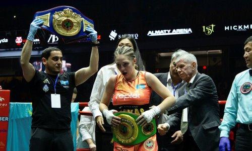 Казахстанская боксерша разместила мотивационный пост после завоевания титула чемпионки мира