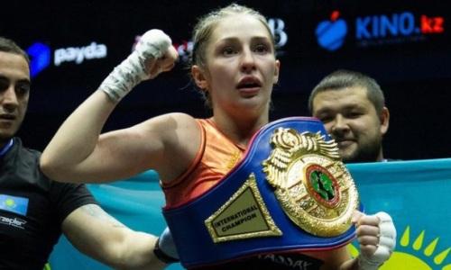 Самая сексуальная боксерша Казахстана поднялась в мировом рейтинге