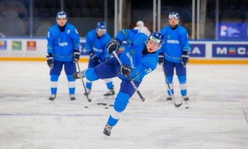 Прямая трансляция матча Казахстан — Дания на молодежном ЧМ-2023 по хоккею