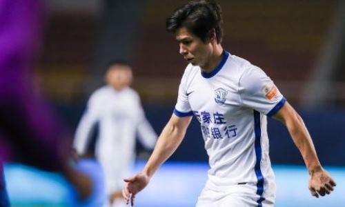 Китайский клуб заменил футболиста сборной Казахстаан и героически спасся от поражения