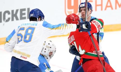 Казахстан вчистую проиграл Беларуси на Кубке Первого канала