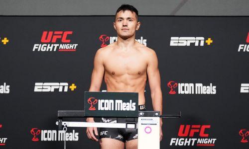 Казахский боец узнал последствия проваленного взвешивания перед поединком в UFC