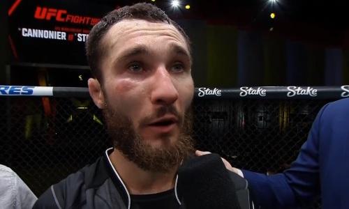 Сергей Морозов сделал заявление после третьей победы в UFC