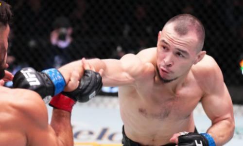 «Он сильнее, чем бойцы из топ-5». Казахстанец вызвал восхищение у соперника после боя в UFC