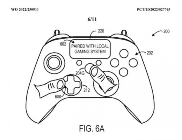 Microsoft запатентовала новый контроллер для Xbox