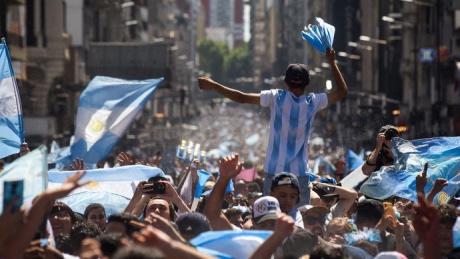 Безумие в Аргентине после победы на ЧМ-2022
