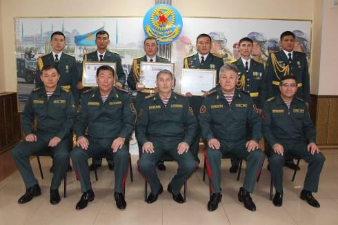 Карагандинские военнослужащие стали лучшими в конкурсе среди офицеров и сержантов Национальной гвардии