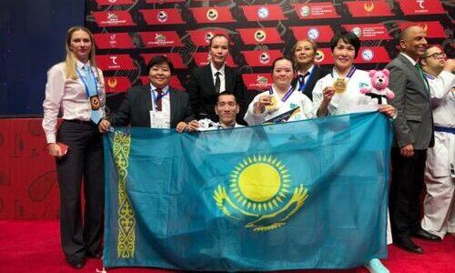 Казахстанцы завоевали два «золота» на чемпионате Азии по пара каратэ