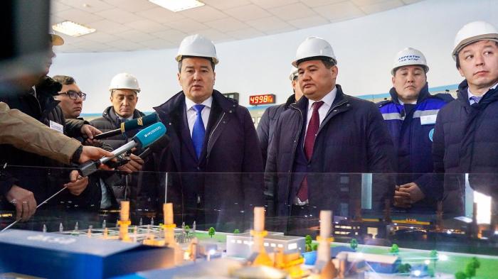 Премьер ознакомился с проектом строительства ТЭЦ в Кызылорде
