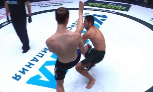 Видео полного дебютного боя 16-летнего сына Рамзана Кадырова в MMA с нокаутом в первом раунде