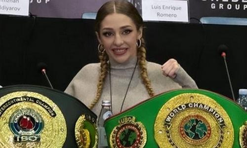 Чемпионка мира WBA отреагировала на публикацию самой сексуальной казахстанской боксерши