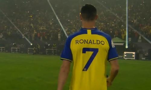 Прошла официальная презентация Роналду в новом клубе после ЧМ-2022. Видео