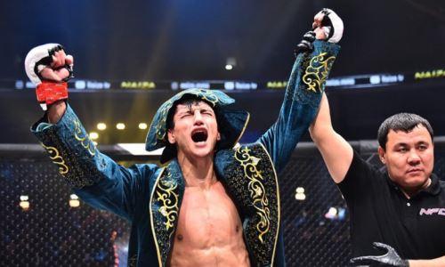 Казахстанский спарринг-партнер звезды UFC получил вызов на бой от корейского файтера
