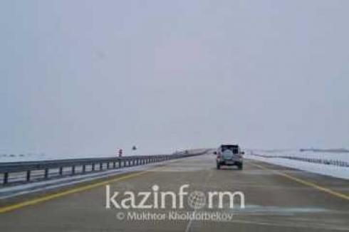 Открыто движение на трассах Карагандинской области