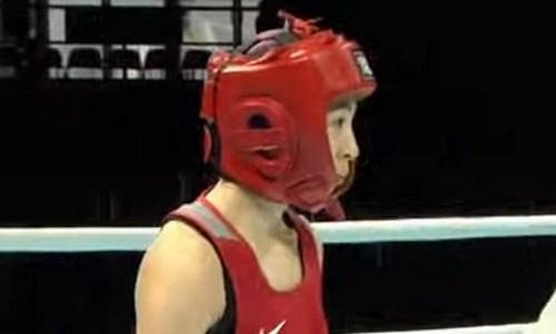 Казахстанка боем с нокдауном стартовала на ЧА-2023 по боксу до 22 лет