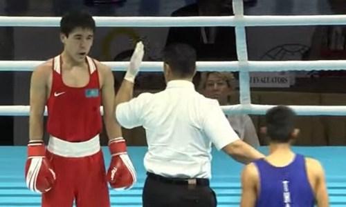 Видео полного боя с поражением казахстанского боксера на старте ЧА-2023 по боксу до 22 лет