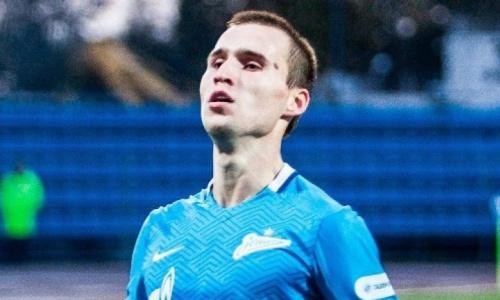 «Тобол» объявил о подписании бывшего игрока «Зенита»