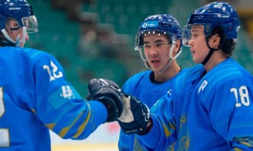 Казахстан назвал состав на матч с Канадой в полуфинале хоккейного турнира Универсиады-2023