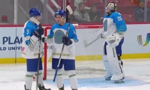 С кем сыграет Казахстан за «бронзу» хоккейного турнира Универсиады-2023