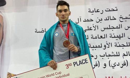 Казахстанский фехтовальщик стал бронзовым призером Кубка мира