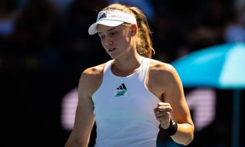 Видеообзор победного матче Елены Рыбакиной на Australian Open-2023