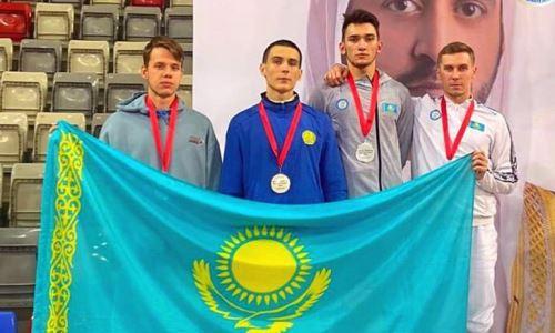 Казахстанские шпажисты завоевали «серебро» на Кубке мира