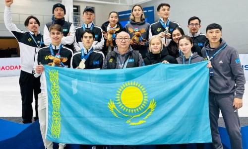 Успешно выступившие казахстанские шорт-трекисты рассказали об участи в Универсиаде-2023