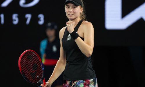 «Они нервничали». Елена Рыбакина прокомментировала выход в финал Australian Open-2023