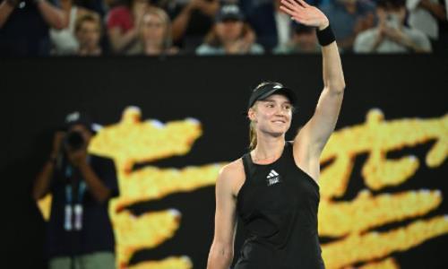 Елена Рыбакина затроллила организаторов сразу после выхода в финал Australian Open