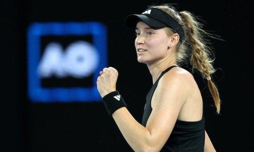 Отец Елены Рыбакиной отреагировал на выход дочери в финал Australian Open-2023