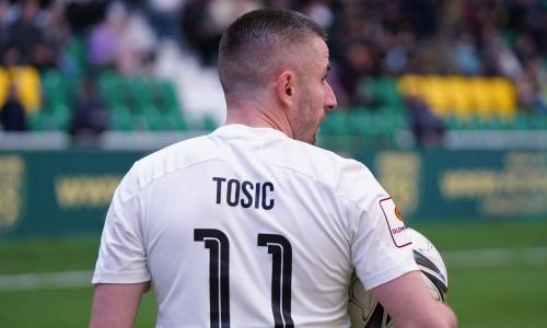 Зоран Тошич официально представлен в новом клубе после ухода из «Тобола»