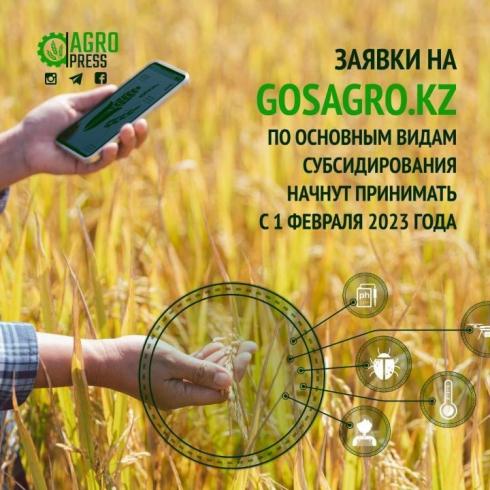 С 1 февраля в Казахстане начнут принимать заявки фермеров на субсидирование