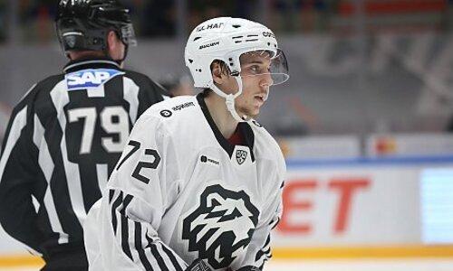 Хоккеист «Трактора» коротко прокомментировал второй период матча КХЛ с «Барысом»