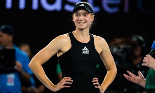 WTA обратилась к Елене Рыбакиной после исторического взлета в мировом рейтинге