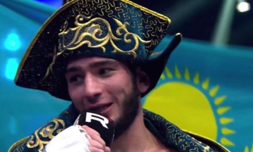 «Лучше не надо». Непобежденный боец из Казахстана дал совет сопернику по финалу звездного Гран-при