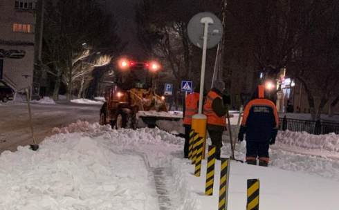 В Караганде пробуют новый метод уборки улиц от снега