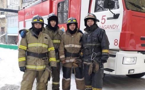 Карагандинские пожарные спасли 7-летнюю девочку