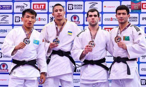 Казахстанские дзюдоисты стали медалистами на Кубке Европы в Болгарии