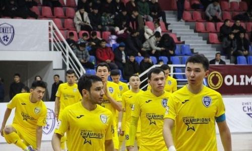 «Жетысу» не без труда обыграл «Каспий» в матче чемпионата Казахстана