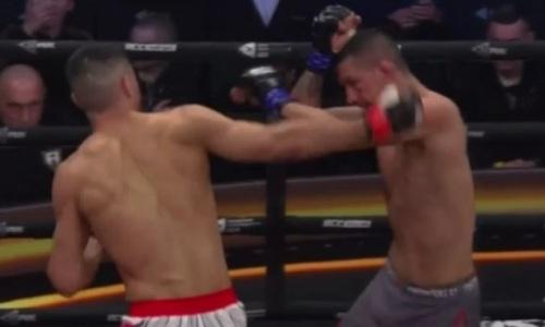 Видео боя, или Как казахский боец жестоко наказал бразильца за нокдаун