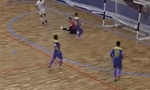 Драмой с 11 голами обернулся матч футзального чемпионата Казахстана