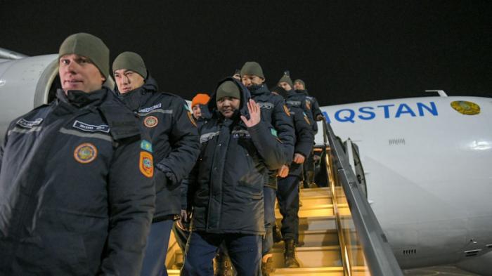 Еще одна группа казахстанских спасателей вернулась из Турции
                20 февраля 2023, 04:04