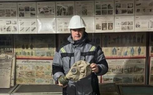 Сотрудники ТОО «Қарағанды Жарық» отработали приемы по эвакуации в бомбоубежище