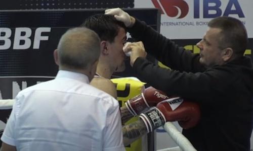 Видео полного боя с избиением в кровь казахстанским боксером титулованного испанца