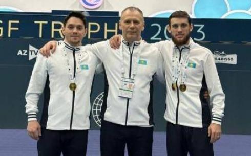 Карагандинский батутист Данил Мусабаев рассказал об участии в Кубке мира в Баку