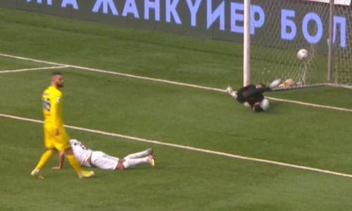 Тремя голами закончился первый тайм матча «Астана» — «Ордабасы» за Супекубок Казахстана