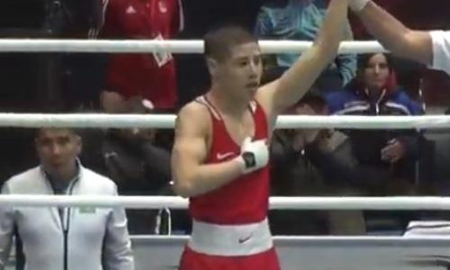 Один казахстанский боксер вышел в финал малого чемпионата мира